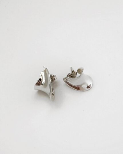 Pendiente Plata Lengüeta