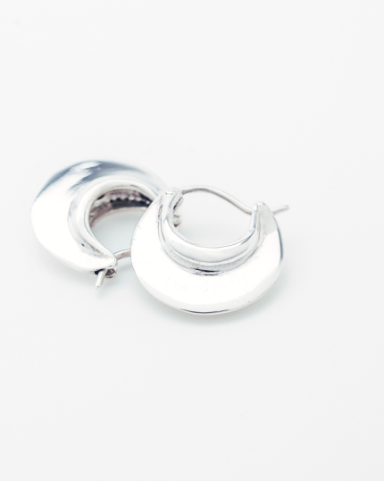Pendiente Plata Aro Liso