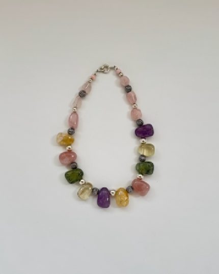 Collar en plata Gominolas