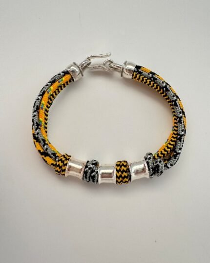 Pulsera plata Naútica 01