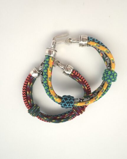 Pulsera en plata Náutica 04