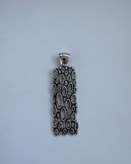 Colgante plata Óvalos