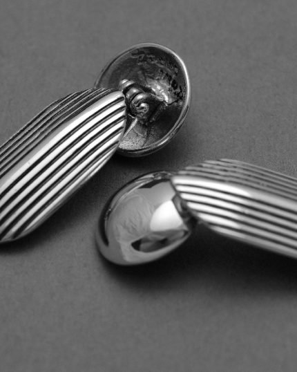 Gemelos plata Ojival
