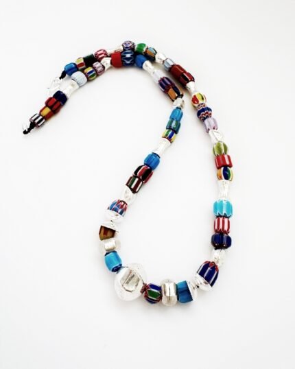 Collar plata y Murano 141