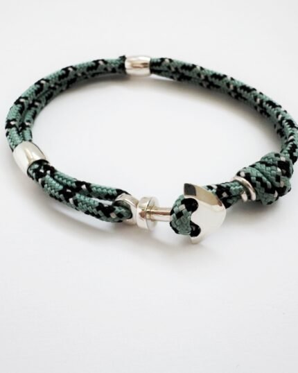 Pulsera plata Ancla