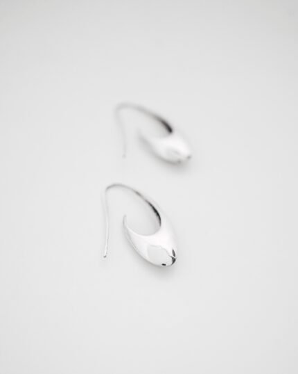 Pendiente plata Lengüeta Gancho