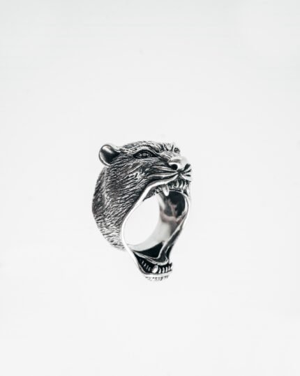 Anillo plata Jaguar