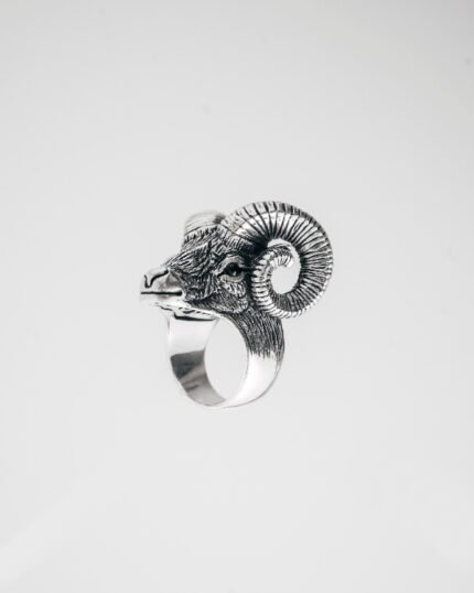 Anillo plata Carnero