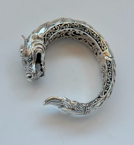 Brazalete Plata Dragón