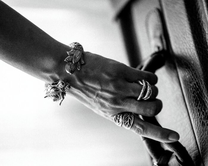 Brazalete Plata Dragón - Imagen 2