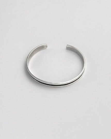 Pulsera plata Línea