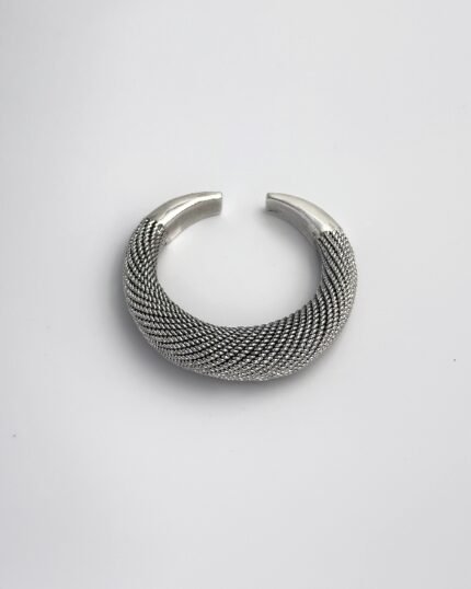 Brazalete plata Cordones