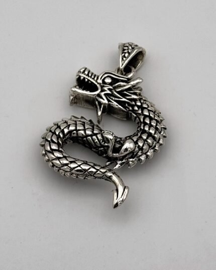 Colgante plata Dragón