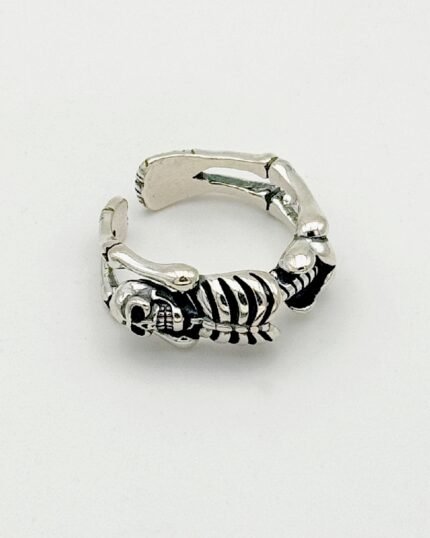 Anillo plata Esqueleto