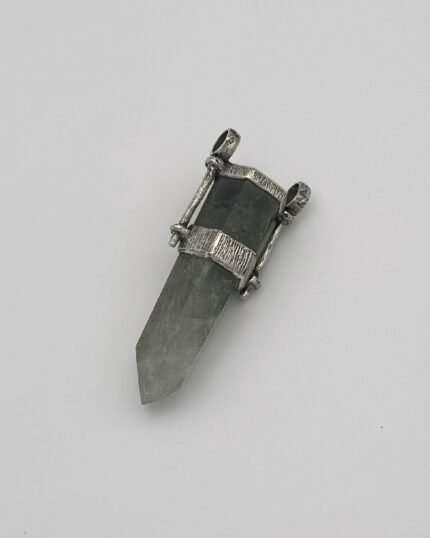 Colgante plata y Cristal de Roca