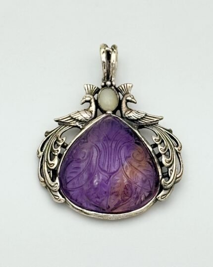 Colgante plata y Ametrino