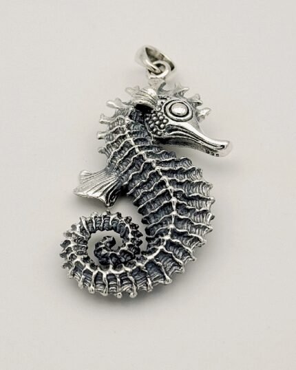 Colgante plata Caballo de Mar