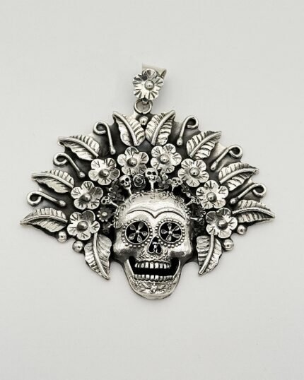 Colgante plata Catrina