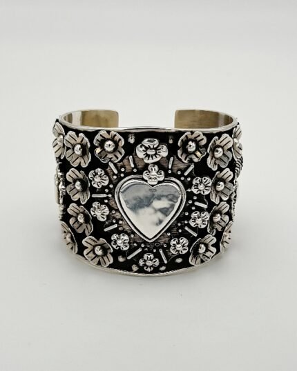 Brazalete plata Corazón