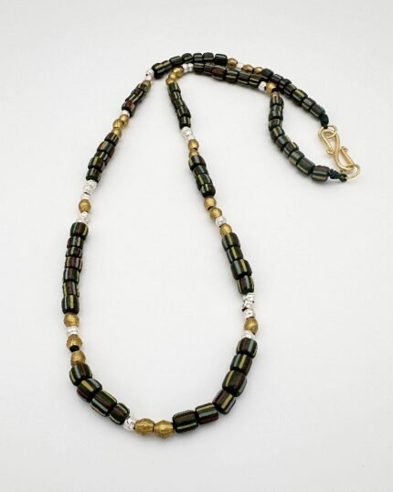 Collar plata y Murano Onni